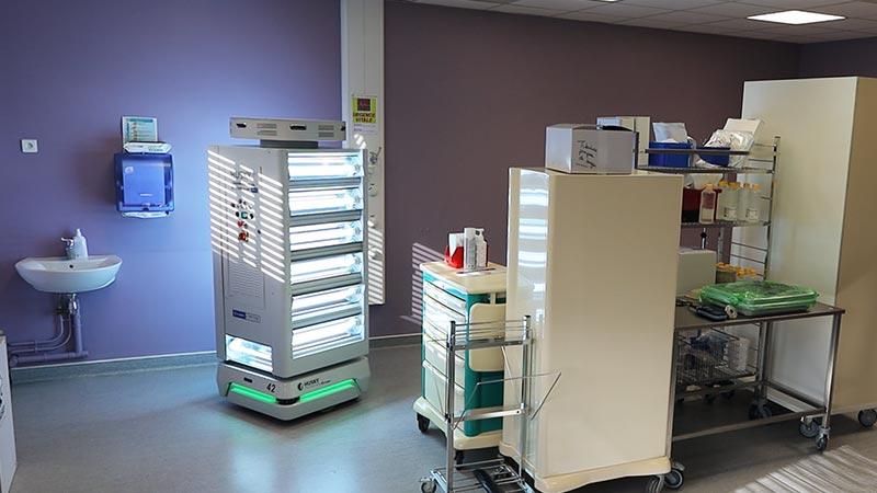 HUSKY UV | UV disinfection and air purification robot