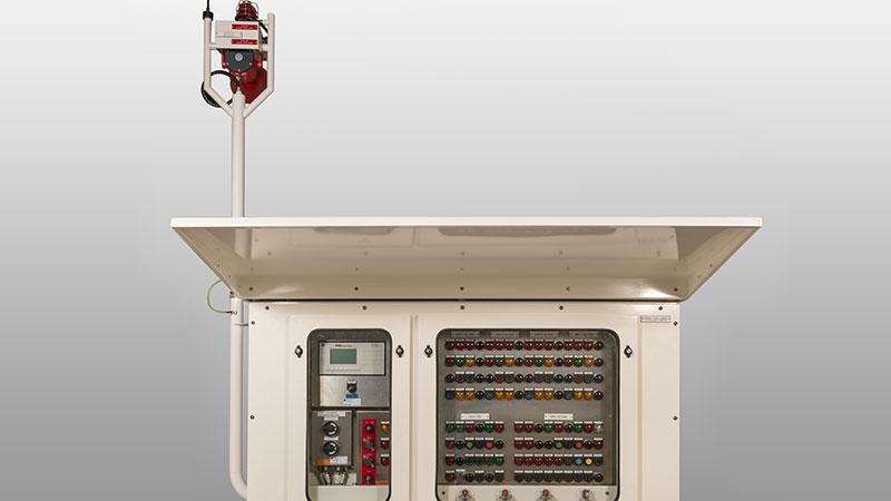 All-inclusive cabinet (LNG jetty)